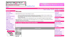 Desktop Screenshot of britishfibroidtrust.org.uk